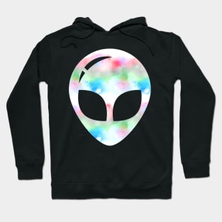 Watercolor Alien Hoodie